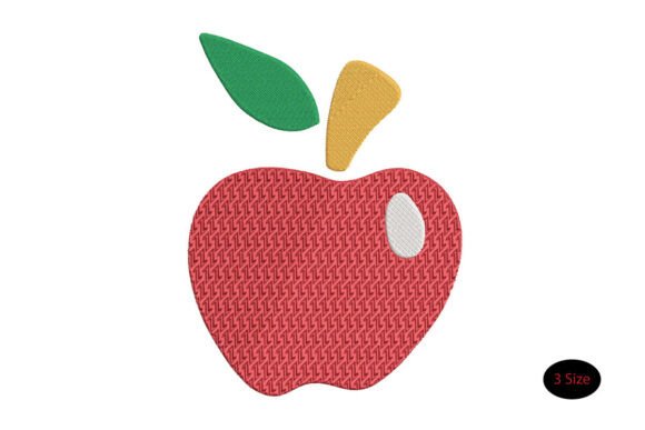 Apple Love Embroidery: A Charming Addition to Your Craft Fair