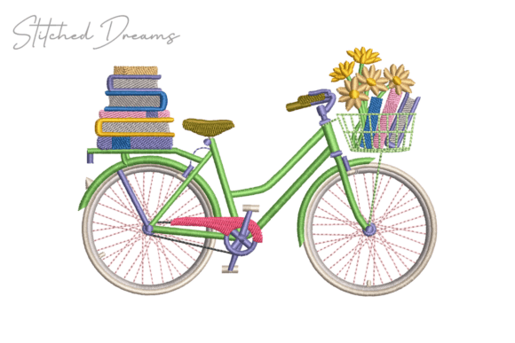Blooming Ride Embroidery Design: A Charming Addition