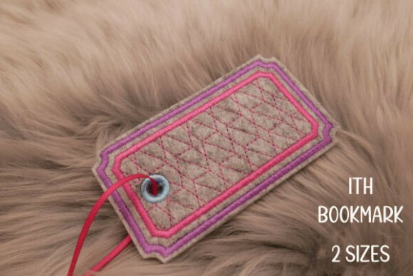Chic Line Art Bookmark ITH for Your Shop