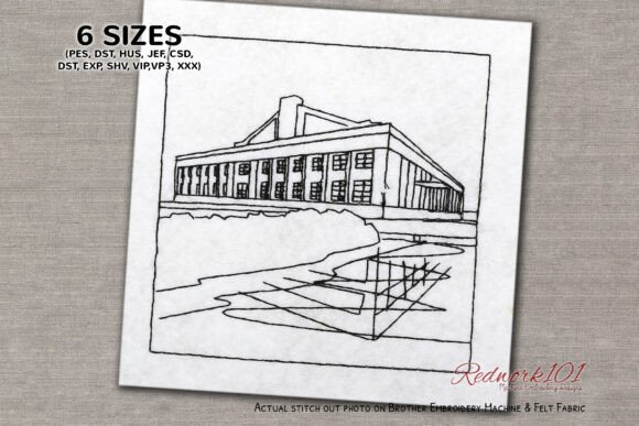Embroidery Review: Huge Museum of History and Industry