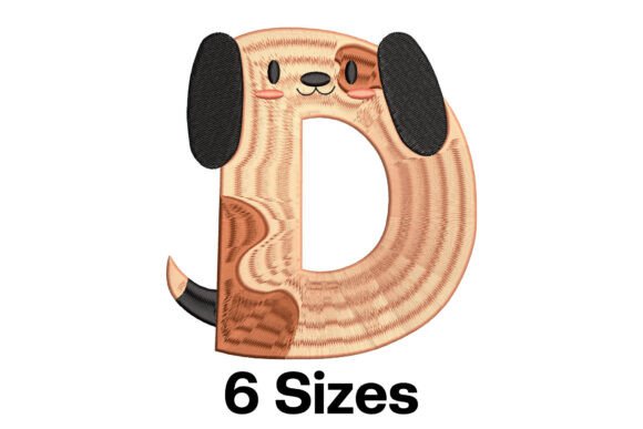 Funny Dog Alphabet Letter D: A Charming Addition