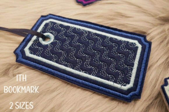 Minimalist ITH Bookmark: A Stylish Addition