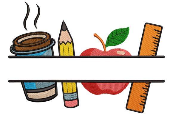 Teacher Name Tag: A Stylish Embroidery Design