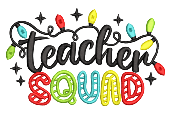 Teacher Squad: A Whimsical Addition to Your Holiday Collection